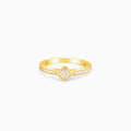 Golden GIVA Signature Glow Ring