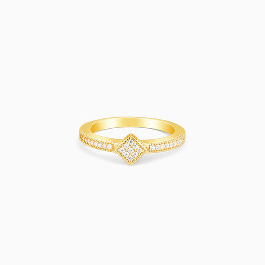 Golden GIVA Signature Glow Ring
