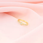 Golden GIVA Signature Glow Ring