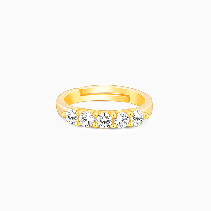 Golden Sunrise Ring