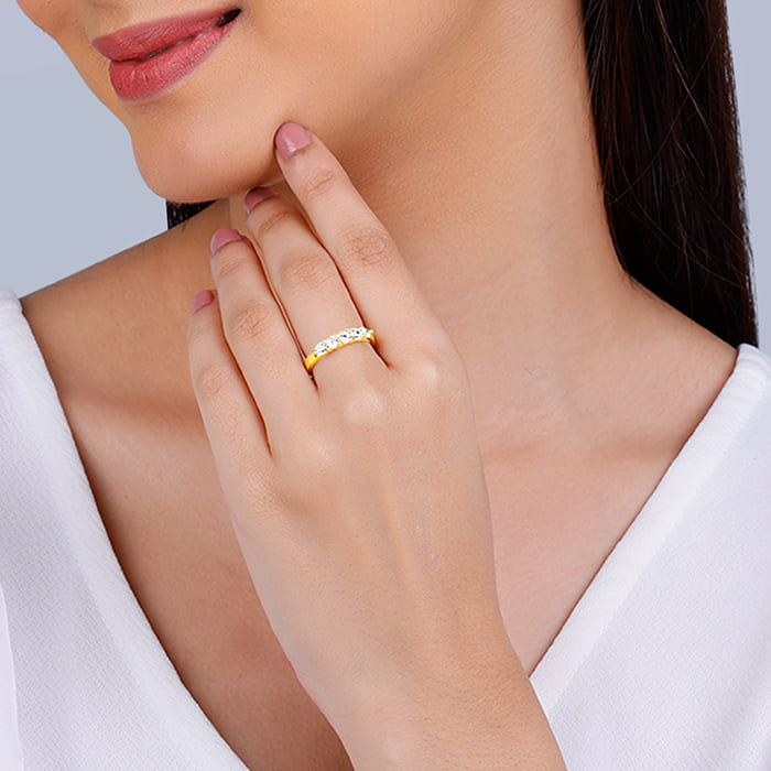 Golden Sunrise Ring