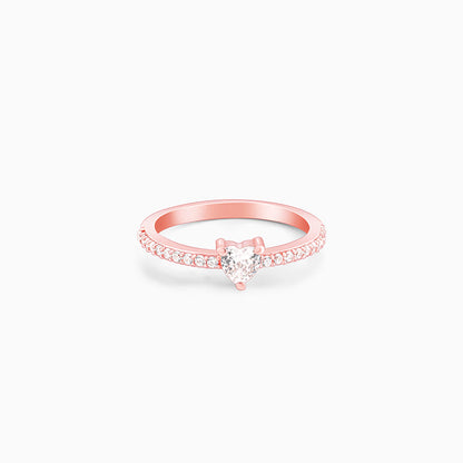 Rose Gold Love Bling Ring