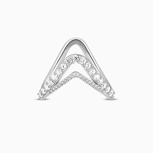 Silver Sparkling Spirits Vanki Ring