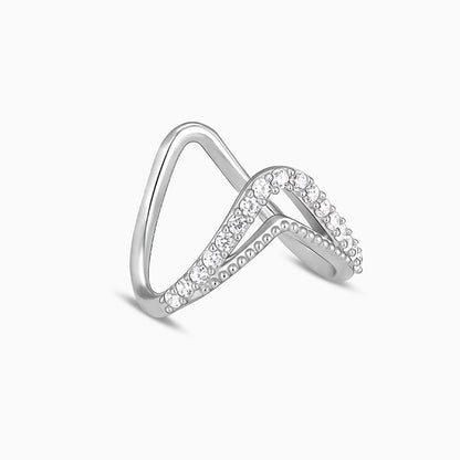 Silver Sparkling Spirits Vanki Ring
