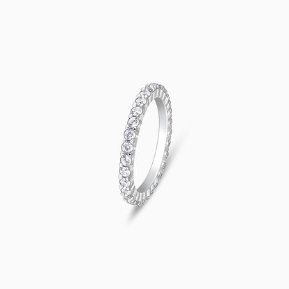 Silver Enchanting Radiance Ring