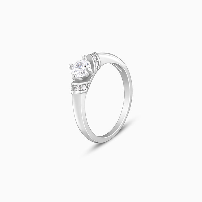 Silver Bold Beauty Ring