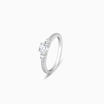Silver Trilogy of Love Ring