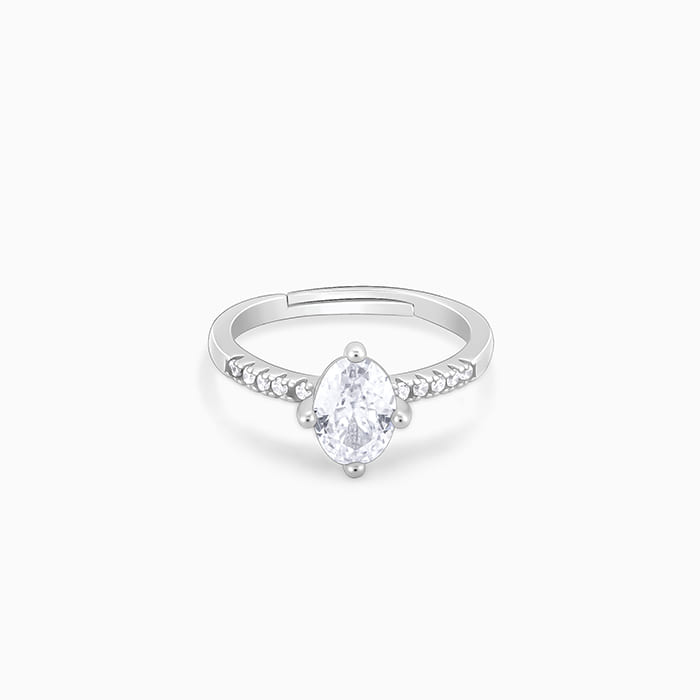 Silver Octane Ring