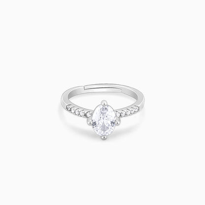 Silver Octane Ring
