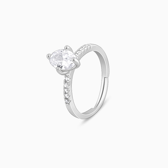 Silver Octane Ring
