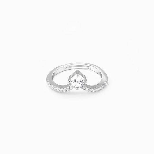 Silver Groovy Vanki Ring