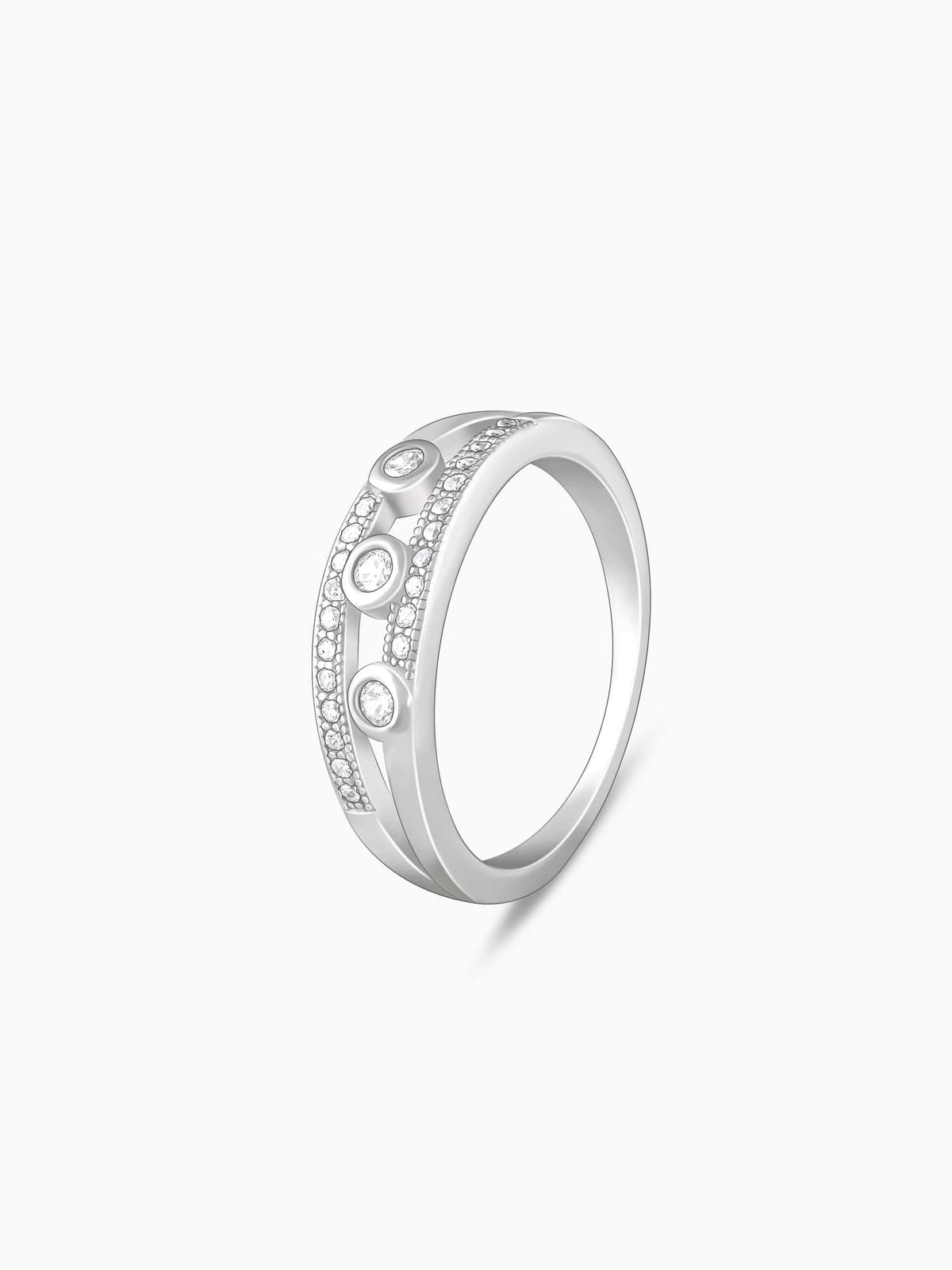 Silver Orion's Belt Ring