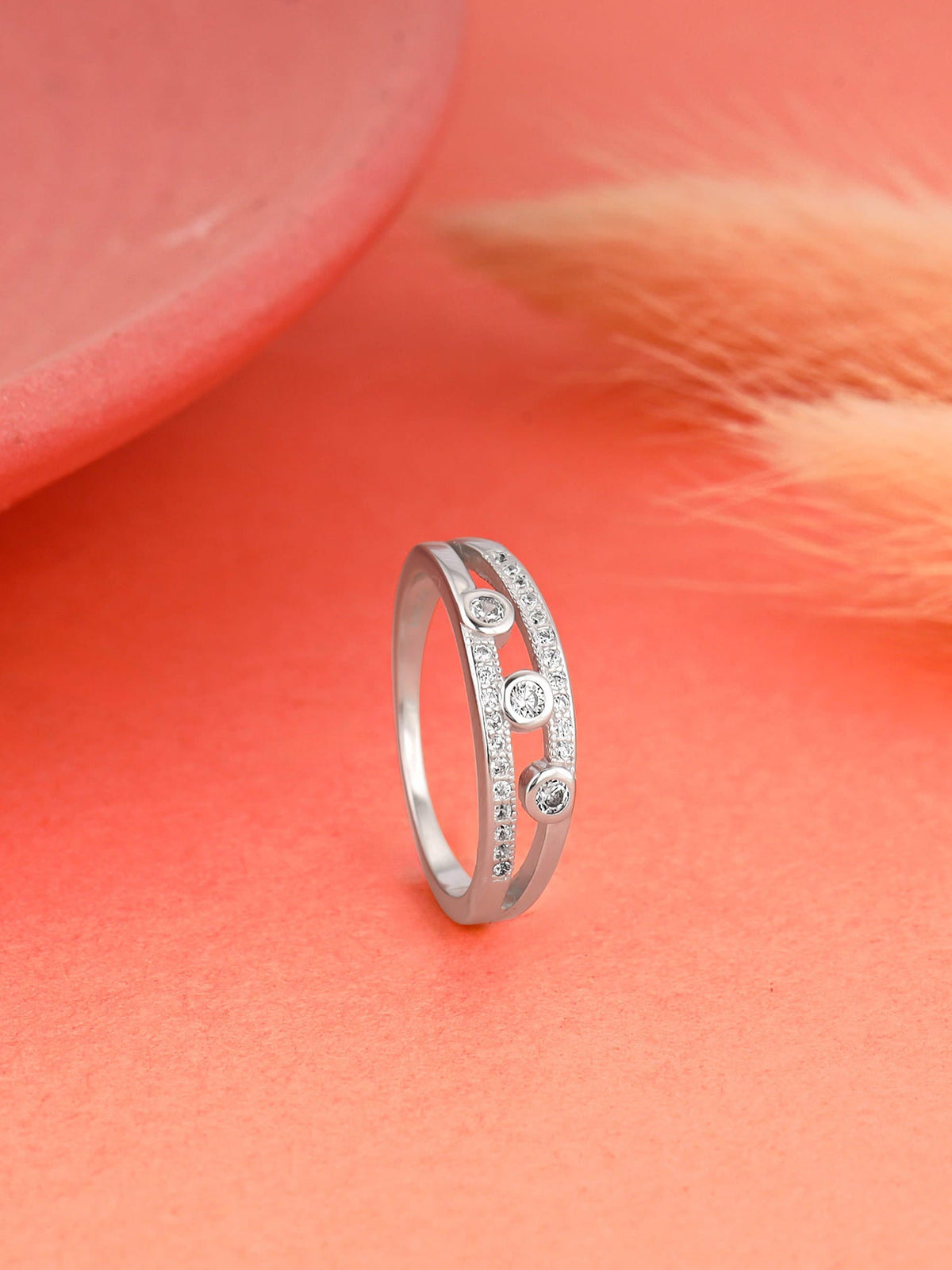 Silver Orion's Belt Ring