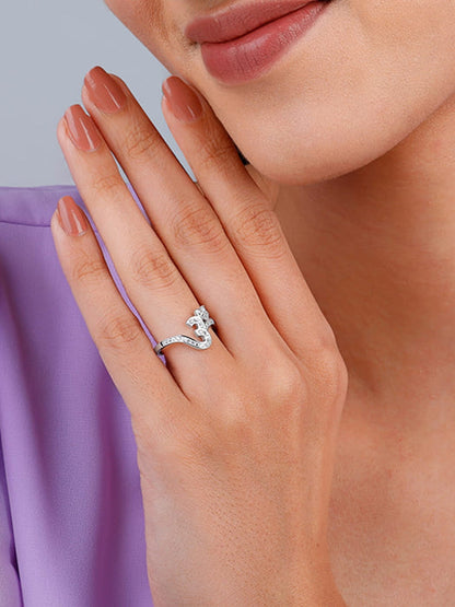 Silver Omkara Ring