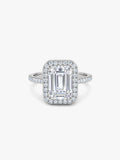 Silver Zircon Soul of Love Ring