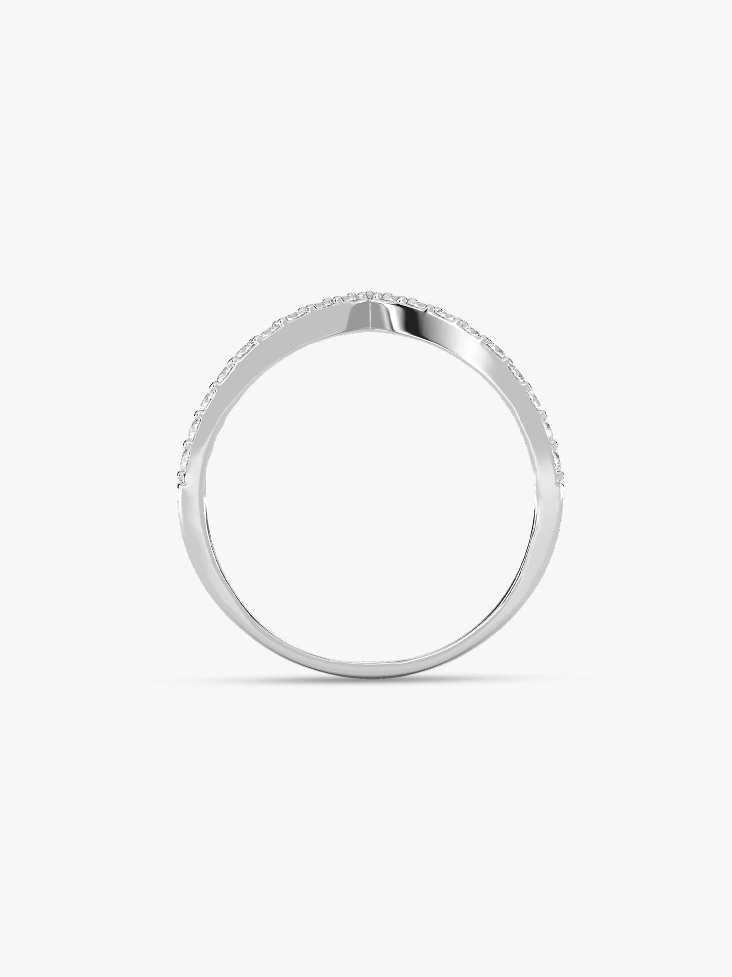 Silver Solid Shine Vanki Ring