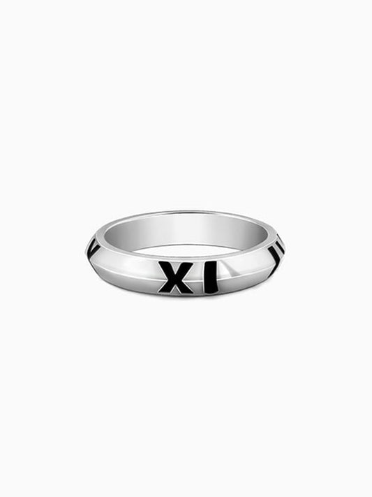 Silver Roman Rings For Him