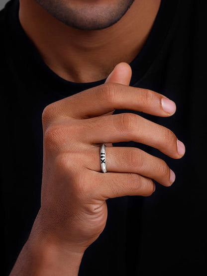Silver Roman Rings For Him