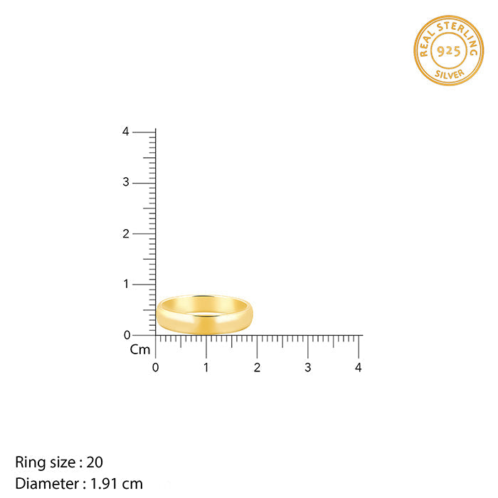 Golden Classic Band For Him
