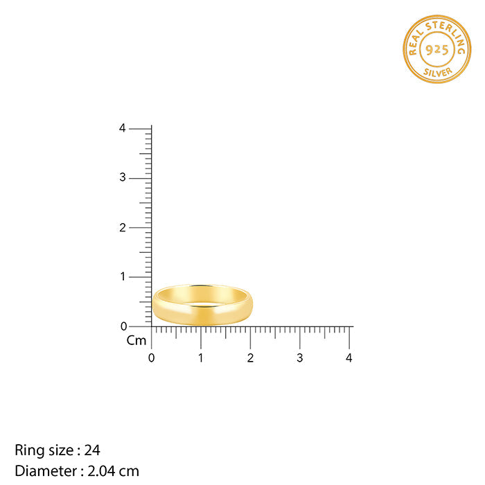 Golden Classic Band For Him