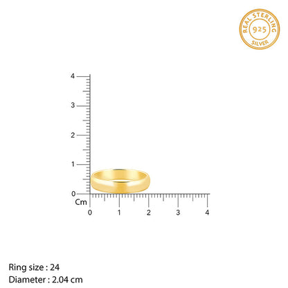 Golden Classic Band For Him