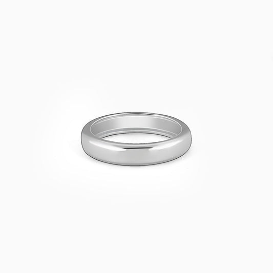 Silver Resilient Ring For Him