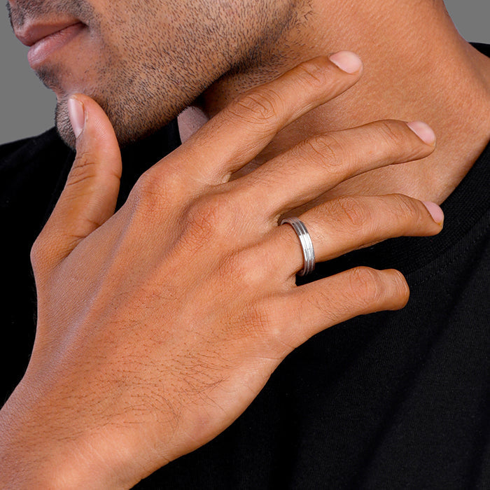 Silver Wisdom Ring For Him