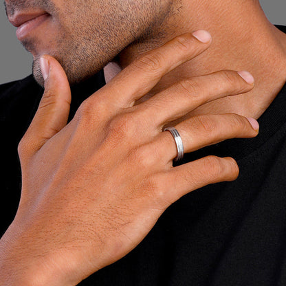 Silver Wisdom Ring For Him