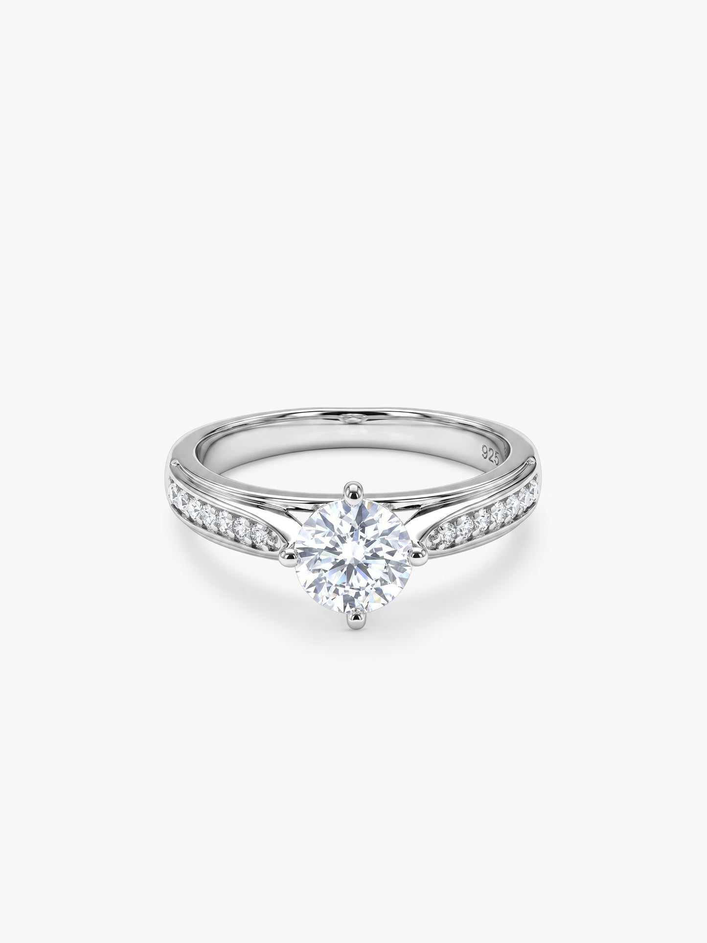 Silver Love Me More Ring