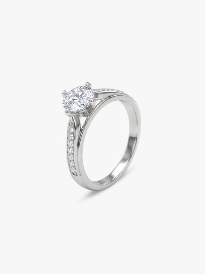 Silver Love Me More Ring