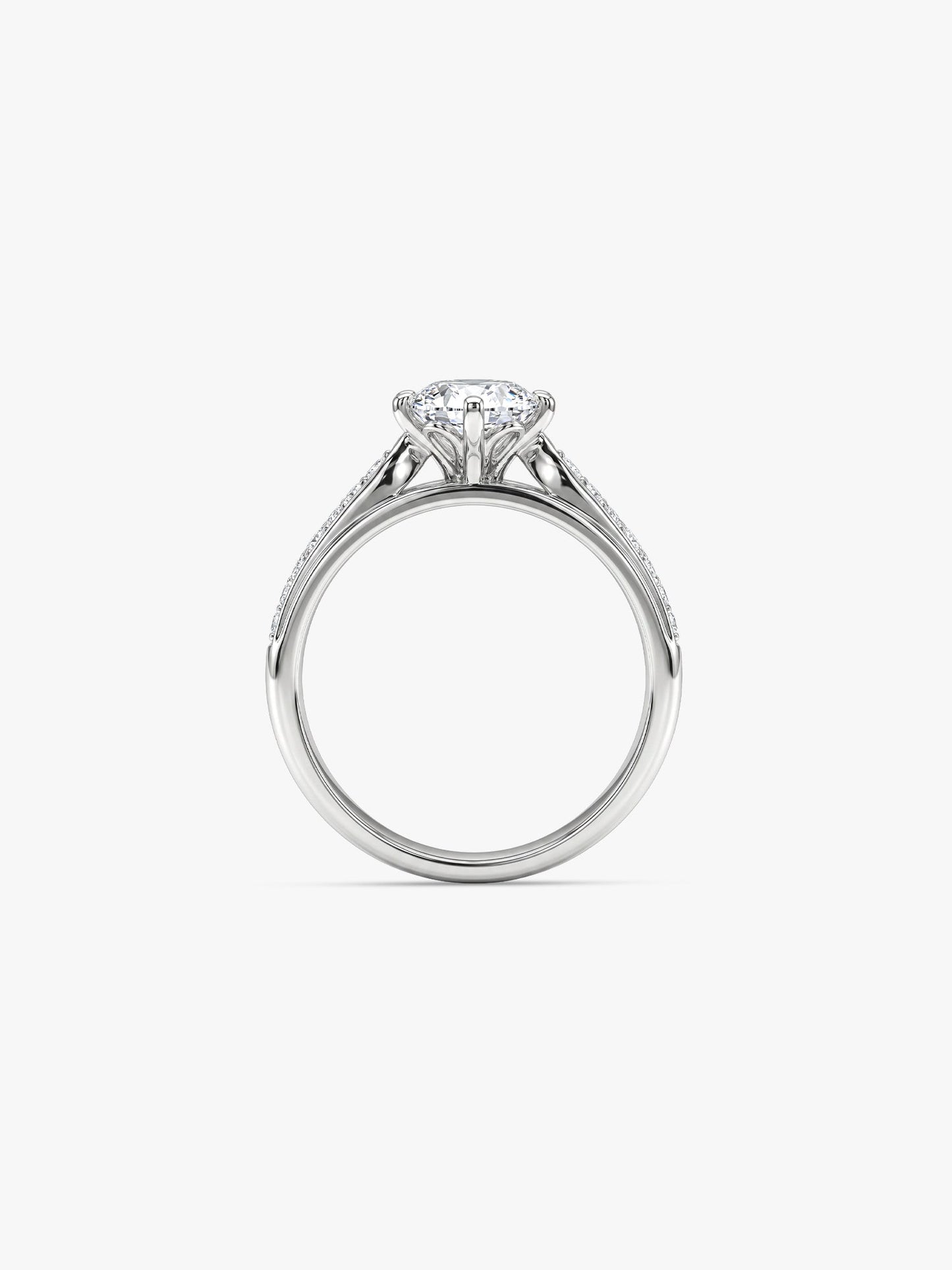 Silver Love Me More Ring