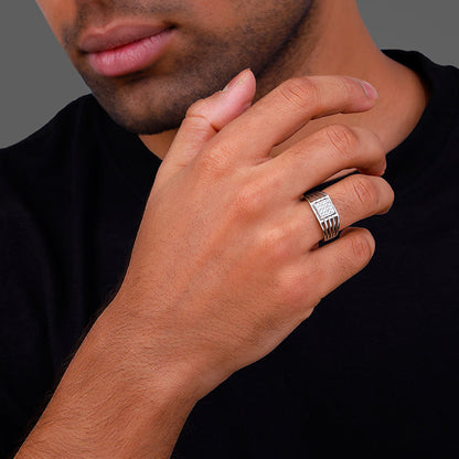 Silver Master Class Ring For Him