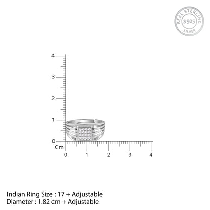 Silver Master Class Ring For Him