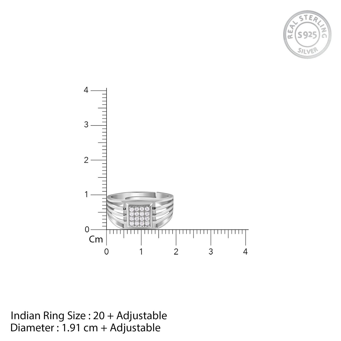 Silver Master Class Ring For Him