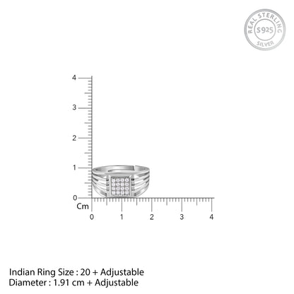 Silver Master Class Ring For Him