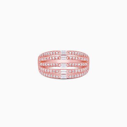 Rose Gold Layer Player Ring