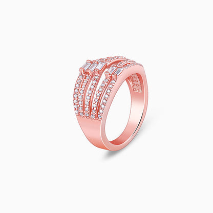 Rose Gold Layer Player Ring