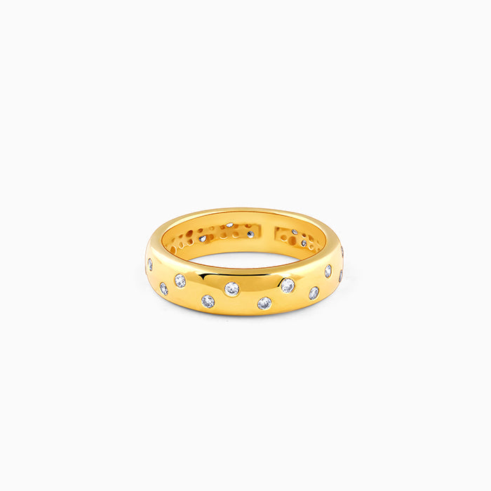 Golden Fashion Ring