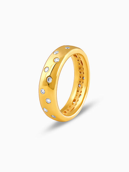Golden Fashion Ring