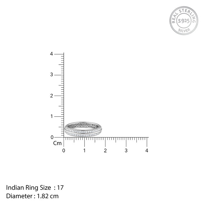 Silver Bold Fate Ring For Him