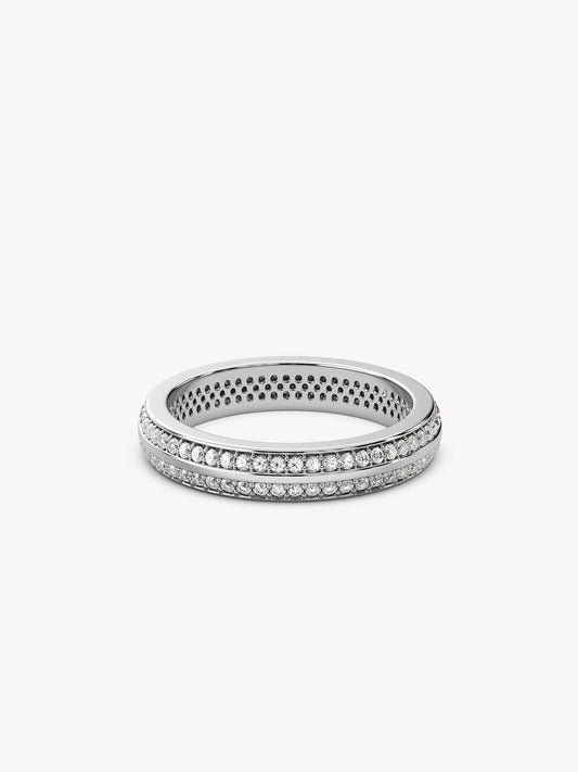 Silver Bold Fate Ring For Him