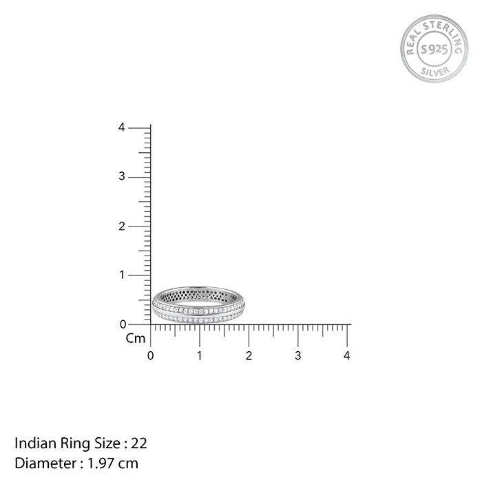 Silver Bold Fate Ring For Him