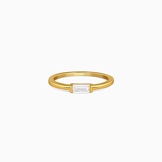 Golden Classy Aura Ring