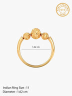 Golden Light It Up Ring