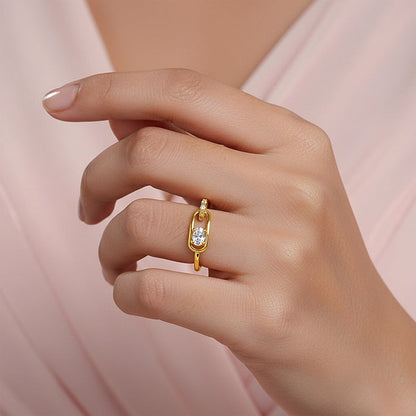 Golden Imperial Aura Ring