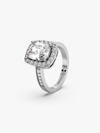 Silver Classic Solitaire Ring