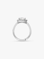 Silver Classic Solitaire Ring