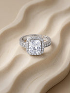 Silver Classic Solitaire Ring