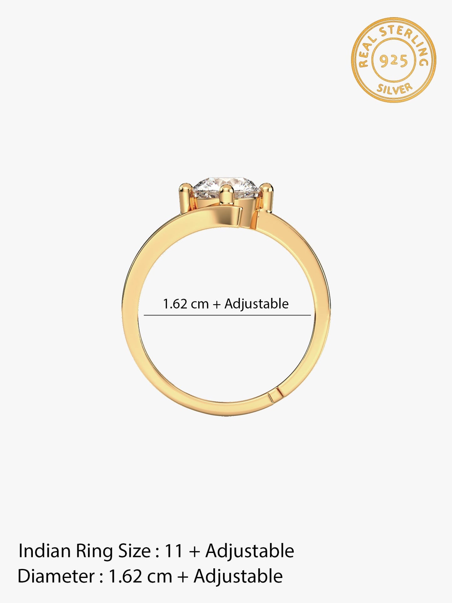 Golden Gleam Dream Ring