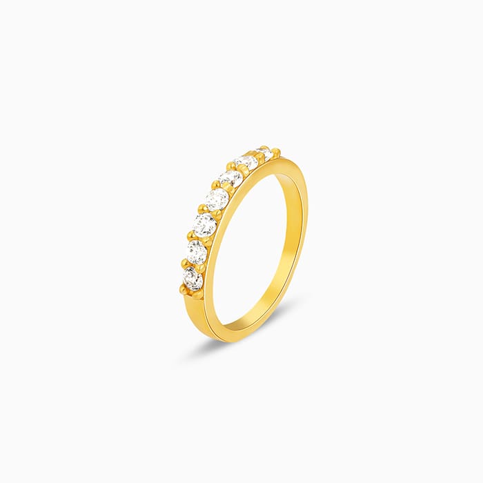 Golden Halo of Love Ring